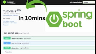 Setup Swagger 2 In Spring boot Setting Up Swagger 2 with a Spring REST API [upl. by Ilojna]