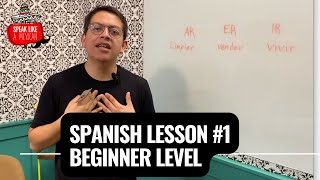 Spanish School in Mexico City  Lesson 1  Beginner level A1 [upl. by Steffie55]