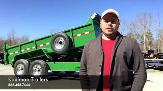 important Facts To Know About Kaufman Trailers 14 Deluxe Dump Trailer [upl. by Drusilla240]