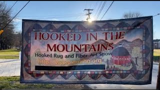 Hooked In The Mountains 2022 The Green Mountain Rug Hooking Guilds BiAnnual Show Montpelier VT [upl. by Laspisa]