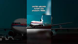 United Airlines flight 232 aviation airplanes airlines boeingaircraft aviationlads crash [upl. by Anitak]