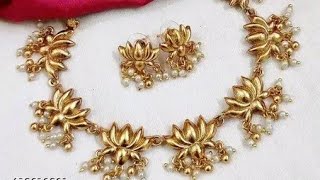 onlinesales goldplated jewellerycollections jewellerysets vanitharamkumar [upl. by Neeloc77]