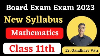 Bihar board Class 11 Math Syllabus 2023 Class 11 Mathematics Syllabus 2023Math Syllabus 2023 11th [upl. by Moneta947]