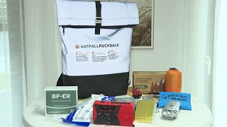 Für Evakuierungsfall Notfallrucksack richtig packen [upl. by Natika]