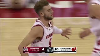 Wisconsin Basketball Highlights vs Ohio State 21324 [upl. by Pathe993]