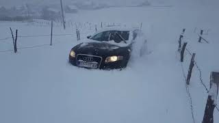 Audi a4 b7 20 quattro snow [upl. by Michale384]