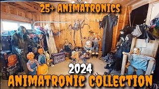 Massive 2024 Animatronic Collection Tour  Over 25 Animatronics [upl. by Aihsekyw]