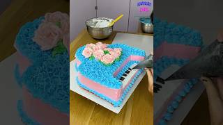 So Lovely Cake shorts cake cakedecorating viralvideo [upl. by Kenji]