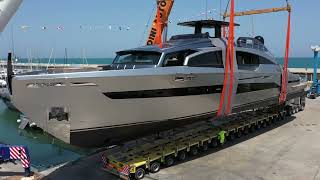 Luxury Yachts  Pershing GTX116 second unit launched  Ferretti Group [upl. by Schram351]