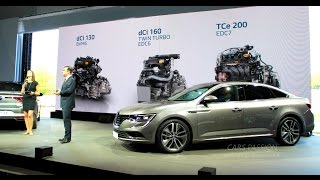 Renault Talisman 2016  Reveal [upl. by Oikim193]