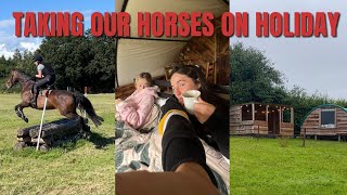 WEEKEND AWAY WITH THE HORSES Barrow Farm Equestrian [upl. by Dihaz121]