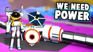 I NEED unlimited POWER The Ultimate SPACE BASE Astroneer Multiplayer Gameplay Ep 2 [upl. by Nevarc]