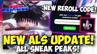 New Reroll Code Anime Last Stand New Update 2 Leaks YUTA [upl. by Artemisa]