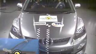 Euro NCAP  Mazda CX7  2010  Crash test [upl. by Close182]