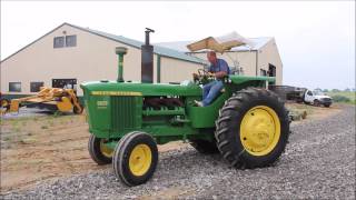 1968 John Deere 5020 tractor for sale  sold at auction June 25 2014 [upl. by Prestige]