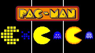 All the Intermissions of almost All PacMan Versions ☕🥠 [upl. by Zemaj]