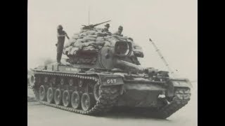 US M48 Patton Tank introduced 1952 [upl. by Anileme]