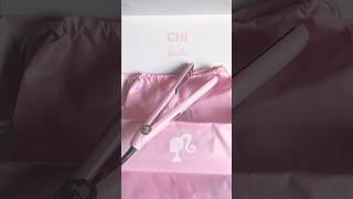 ✨🎀Unboxing Chi Barbie 💕Flat iron 💇‍♀️ so cute hairtools hairstyle sleekhair barbie haircare [upl. by Brieta]