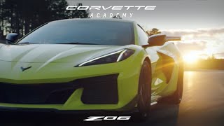 2023 Corvette Z06 Corvette Academy – Z07 Performance Package  Chevrolet [upl. by Sochor]