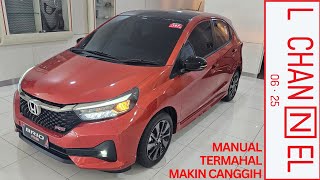 Spec Walkaround Honda Brio RS MT DD1 Facelift Improvement 2024  Indonesia [upl. by Ayifas543]