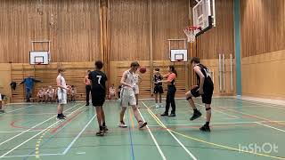 Höganäs basket U17 vit mot malbas PU11 2 oktober 2022 [upl. by Onitrof949]