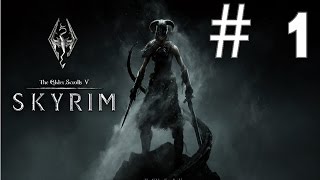 TES V Skyrim Female Dark Elf Walkthrough Part 1  Escaping Deathrow [upl. by Abran]