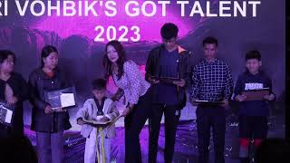 ZRI VOHBIKS GOT TALENT 2023 TOP 20 INTIHSIAK [upl. by Salangia]