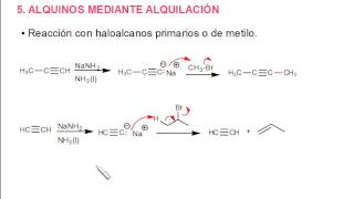 Síntesis de alquinos mediante alquilación [upl. by Yelats]