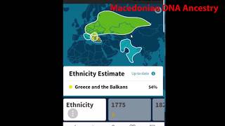 Macedonian Ancestry DNA results amp Gedmatch Македонски myheritage [upl. by Kuska108]