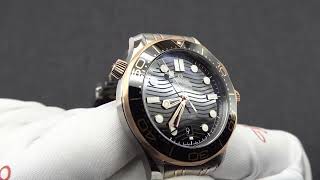 OMEGA  DIVER 300M OMEGA CO‑AXIAL MASTER CHRONOMETER  GIULIAN WATCHES AND JEWELLERY  UNBOXING [upl. by Rehttam]