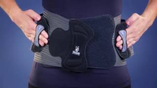 Thuasne  Lombatech® Lumbar belt  Fitting video [upl. by Jacobba]