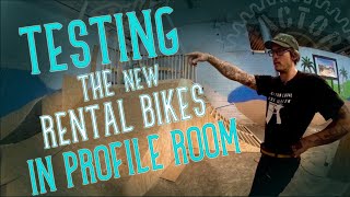 Testing the New Rental Bikes In Profile World RaysBikePark [upl. by Sadler]