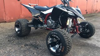 New Yamaha YFZ450R SE Raptor R6 Новый домкрат под технику [upl. by Dnumsed471]