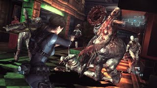 Resident Evil Revelations  Scagdead Boss Fight [upl. by Aihseit314]