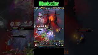 Bloodseeker 🔥Instant 1050 Golds in 50 Second dota2 shorts Rampage Copy [upl. by Lantha999]