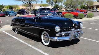 1949 Mercury Convertible looks Factory Original in Black Paint on My Car Story with Lou Costabile [upl. by Marcos]