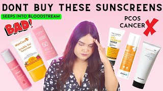 THE DARK TRUTH OF POPULAR SUNSCREENS❌ Watch this before buying any sunscreen [upl. by Luba]