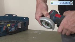 Bosch Professional Haakse Slijper GWS 10876 VEC review [upl. by Engapmahc34]