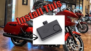 Install a Harley Smart Siren on a 2024 Harley Davidson Road Glide  Street Glide [upl. by Cadel]