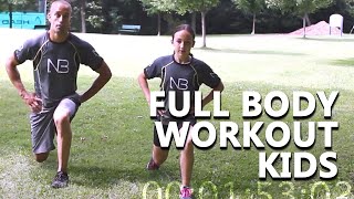 Ultimate 20 Minute Full Body Workout for Kids [upl. by Brigette]