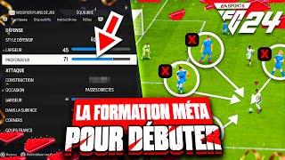 TUTO FC 24  La FORMATION la plus META  TACTIQUES PERSO  442 CHEATÉ [upl. by Audi121]