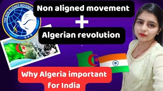 india Algeria non aligned relations [upl. by Colly720]