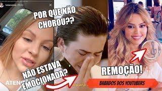 SEM CHORO LUISA REVELA BASTIDORES DO CASAMENTO e porque NÃO CHOROU RENATA REMOVE TATTOO [upl. by Ahsilyt]