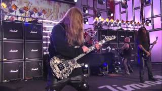 Slayer quotWorld Painted Bloodquot Live On Jimmy Kimmel [upl. by Ariaet]