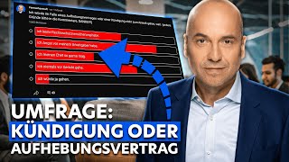 Kündigung oder Aufhebungsvertrag DAS würdet ihr tun krass [upl. by Nylkcaj773]