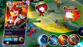 WTF DAMAGE LAYLA FULL CRITICAL BUILD IS SO BROKEN MUST TRY BUILD TOP 1 GLOBAL LAYLA  MLBB [upl. by Egni]