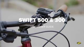 NiteRider Swift 500 and 300 Video User Guide [upl. by Aiuqet]