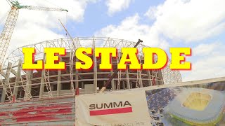 Diamniadio 2021  LE CHANTIER DU STADE [upl. by Iuq]