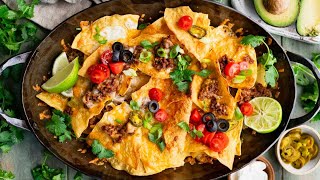 Ground Beef Nachos [upl. by Bathilda]