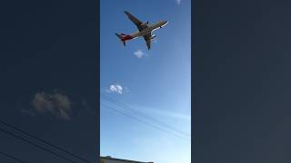 QantasLink A320 landing over Kewdale [upl. by Yedok]